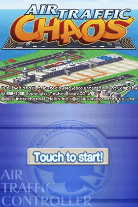 Air Traffic Chaos (USA) screen shot title